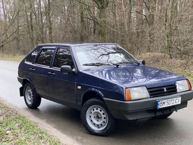 Синий ВАЗ 21093, объемом двигателя 1.6 л и пробегом 264 тыс. км за 2200 $, фото 1 на Automoto.ua