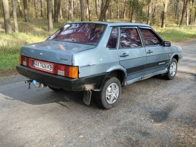 Синий ВАЗ 21093, объемом двигателя 1.5 л и пробегом 276 тыс. км за 1150 $, фото 3 на Automoto.ua