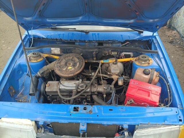 Синий ВАЗ 21093, объемом двигателя 1 л и пробегом 77 тыс. км за 950 $, фото 1 на Automoto.ua