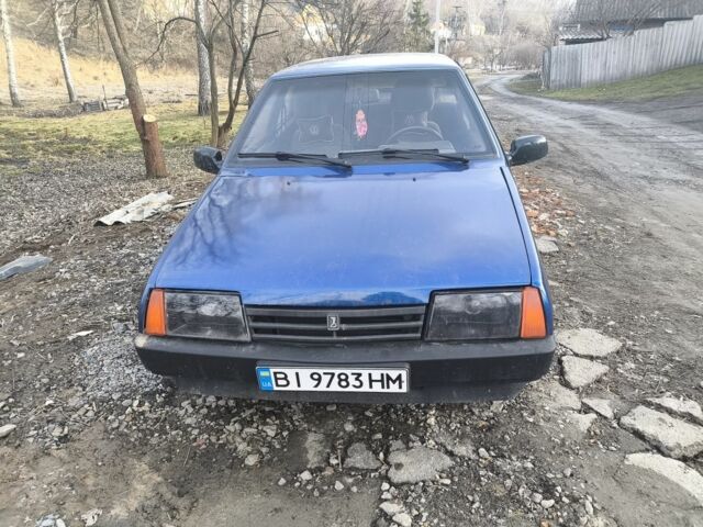 Синий ВАЗ 21093, объемом двигателя 1.5 л и пробегом 200 тыс. км за 1200 $, фото 2 на Automoto.ua