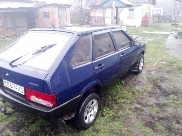 Синий ВАЗ 21093, объемом двигателя 1.5 л и пробегом 120 тыс. км за 1200 $, фото 4 на Automoto.ua