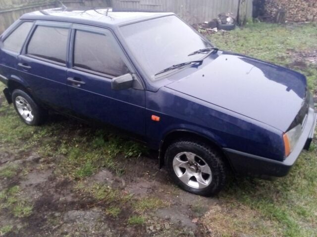 Синий ВАЗ 21093, объемом двигателя 1.5 л и пробегом 120 тыс. км за 1200 $, фото 7 на Automoto.ua