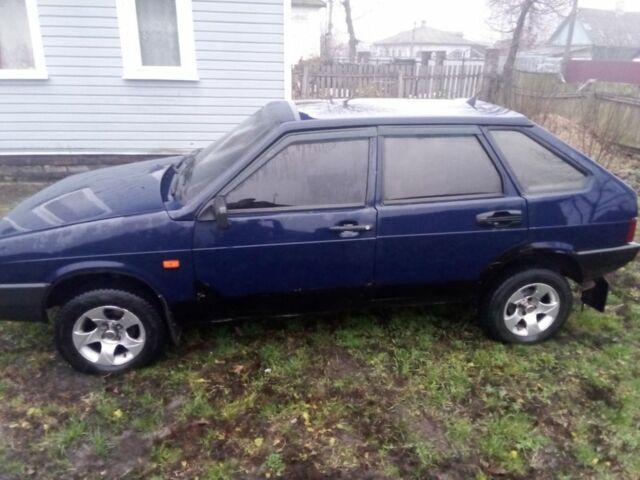 Синий ВАЗ 21093, объемом двигателя 1.5 л и пробегом 120 тыс. км за 1200 $, фото 2 на Automoto.ua