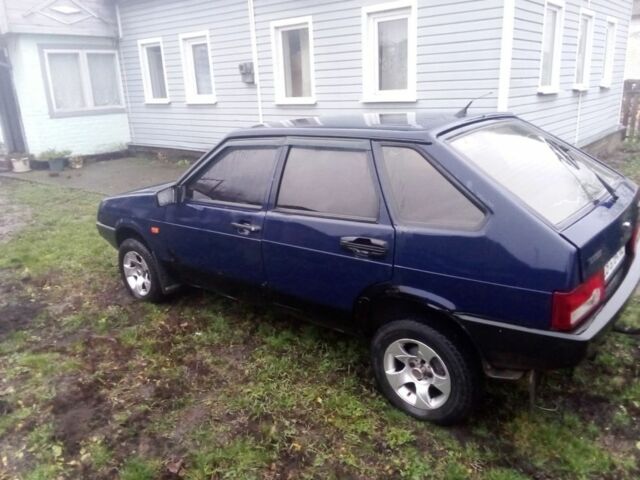 Синий ВАЗ 21093, объемом двигателя 1.5 л и пробегом 120 тыс. км за 1200 $, фото 5 на Automoto.ua