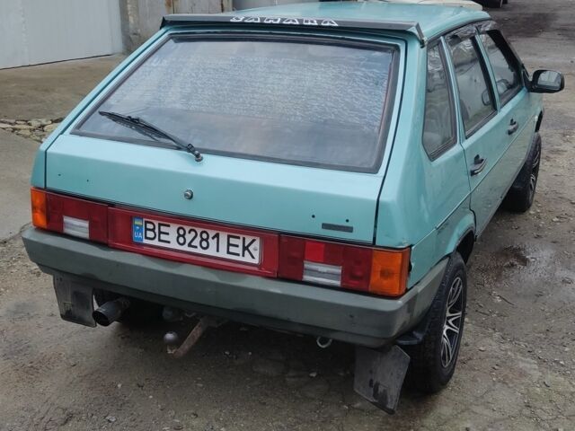 Зеленый ВАЗ 21093, объемом двигателя 1.5 л и пробегом 200 тыс. км за 1500 $, фото 3 на Automoto.ua
