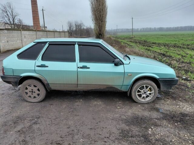 Зеленый ВАЗ 21093, объемом двигателя 1.5 л и пробегом 2 тыс. км за 1186 $, фото 1 на Automoto.ua