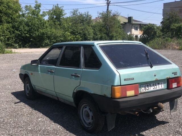 Зеленый ВАЗ 21093, объемом двигателя 1.5 л и пробегом 3 тыс. км за 600 $, фото 1 на Automoto.ua