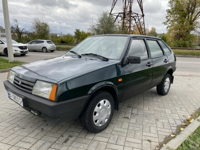 Зеленый ВАЗ 21093, объемом двигателя 1.5 л и пробегом 230 тыс. км за 1500 $, фото 1 на Automoto.ua
