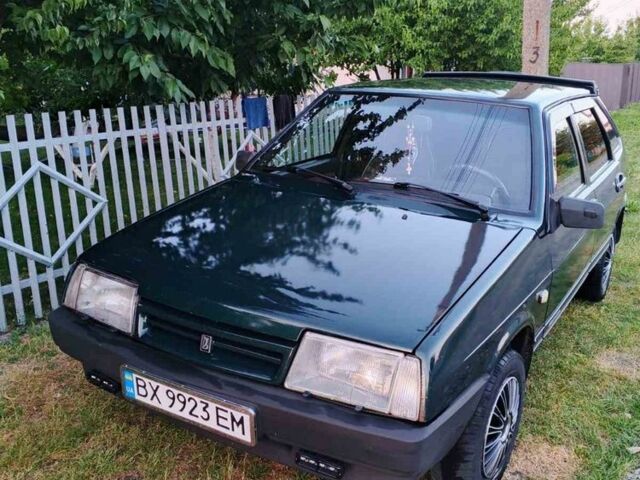 Зеленый ВАЗ 21093, объемом двигателя 1.5 л и пробегом 140 тыс. км за 2000 $, фото 1 на Automoto.ua