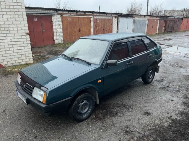 Зеленый ВАЗ 21093, объемом двигателя 1.5 л и пробегом 150 тыс. км за 1700 $, фото 1 на Automoto.ua