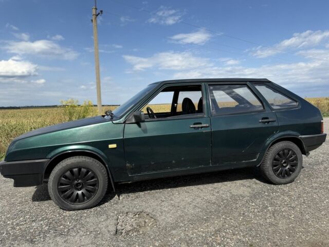 Зеленый ВАЗ 21093, объемом двигателя 1.5 л и пробегом 140 тыс. км за 1500 $, фото 1 на Automoto.ua