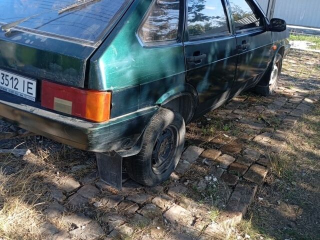 Зеленый ВАЗ 21093, объемом двигателя 1.5 л и пробегом 240 тыс. км за 509 $, фото 2 на Automoto.ua