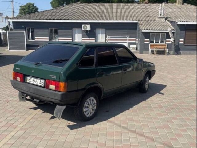 Зеленый ВАЗ 21093, объемом двигателя 1.5 л и пробегом 250 тыс. км за 824 $, фото 3 на Automoto.ua