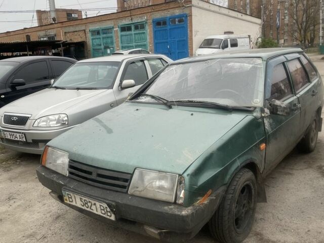 Зеленый ВАЗ 21093, объемом двигателя 1.6 л и пробегом 269 тыс. км за 571 $, фото 3 на Automoto.ua