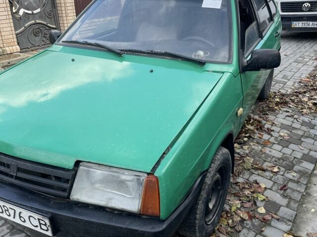 Зеленый ВАЗ 21093, объемом двигателя 1.3 л и пробегом 3 тыс. км за 600 $, фото 1 на Automoto.ua