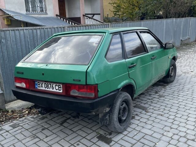 Зеленый ВАЗ 21093, объемом двигателя 1.3 л и пробегом 3 тыс. км за 600 $, фото 2 на Automoto.ua