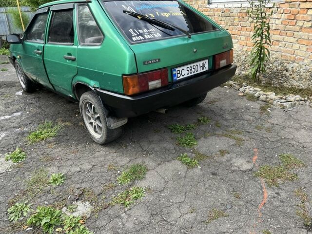 Зеленый ВАЗ 21093, объемом двигателя 1.5 л и пробегом 3 тыс. км за 600 $, фото 1 на Automoto.ua