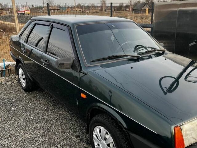 Зеленый ВАЗ 21093, объемом двигателя 1.5 л и пробегом 100 тыс. км за 1500 $, фото 2 на Automoto.ua