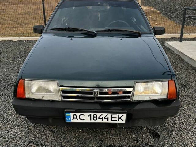 Зеленый ВАЗ 21093, объемом двигателя 1.5 л и пробегом 100 тыс. км за 1500 $, фото 1 на Automoto.ua