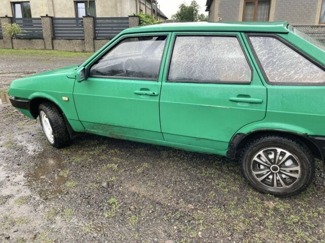 Зеленый ВАЗ 21093, объемом двигателя 1.5 л и пробегом 25 тыс. км за 630 $, фото 4 на Automoto.ua