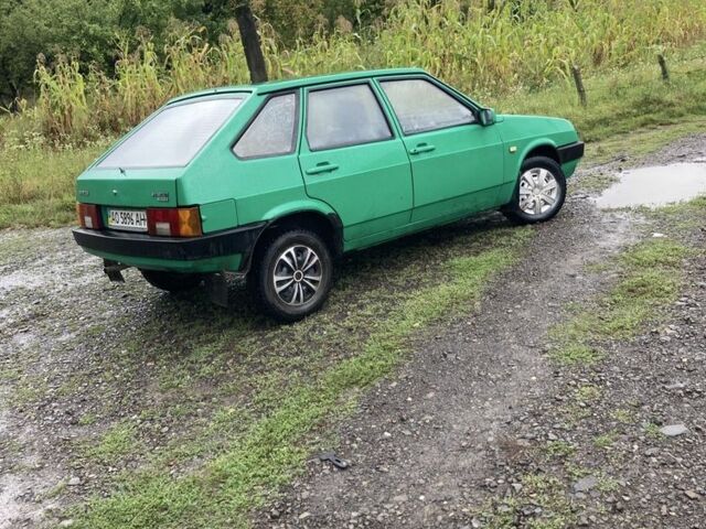 Зеленый ВАЗ 21093, объемом двигателя 1.5 л и пробегом 25 тыс. км за 630 $, фото 1 на Automoto.ua