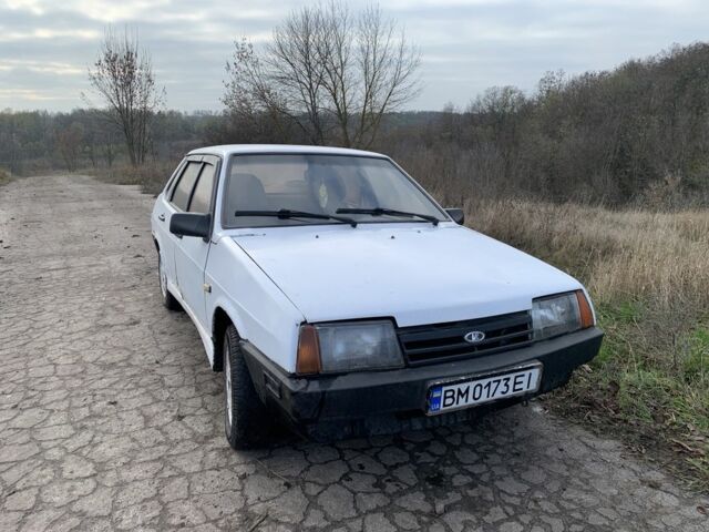 Белый ВАЗ 21099, объемом двигателя 1.5 л и пробегом 81 тыс. км за 950 $, фото 1 на Automoto.ua