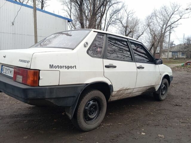 Білий ВАЗ 21099, об'ємом двигуна 1.5 л та пробігом 200 тис. км за 1650 $, фото 1 на Automoto.ua