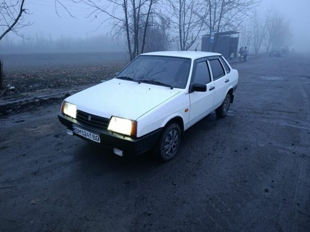 Білий ВАЗ 21099, об'ємом двигуна 1.5 л та пробігом 100 тис. км за 1350 $, фото 1 на Automoto.ua
