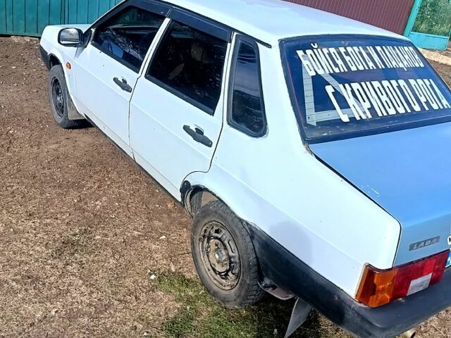 Білий ВАЗ 21099, об'ємом двигуна 1.5 л та пробігом 43 тис. км за 1400 $, фото 2 на Automoto.ua