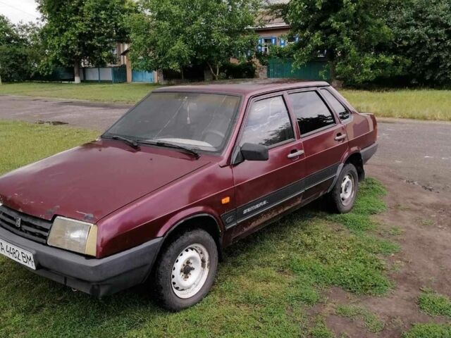 Белый ВАЗ 21099, объемом двигателя 1.6 л и пробегом 1000 тыс. км за 1250 $, фото 1 на Automoto.ua