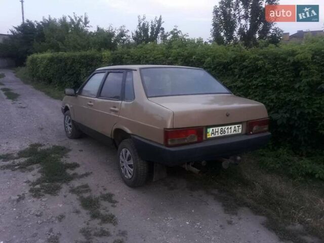 Бежевый ВАЗ 21099, объемом двигателя 1.6 л и пробегом 100 тыс. км за 1650 $, фото 1 на Automoto.ua