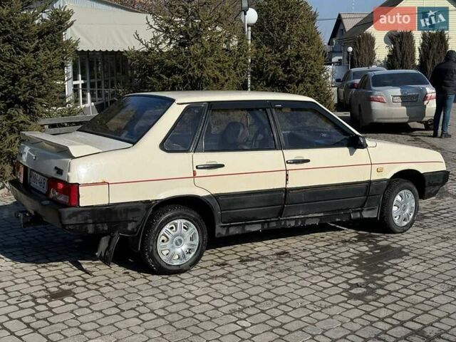 Бежевий ВАЗ 21099, об'ємом двигуна 1.5 л та пробігом 200 тис. км за 1600 $, фото 4 на Automoto.ua