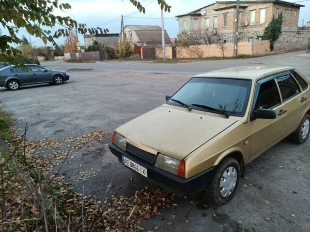 Бежевый ВАЗ 21099, объемом двигателя 1.5 л и пробегом 92 тыс. км за 1191 $, фото 1 на Automoto.ua
