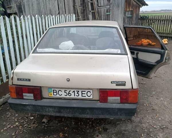 Бежевый ВАЗ 21099, объемом двигателя 1.5 л и пробегом 174 тыс. км за 600 $, фото 1 на Automoto.ua