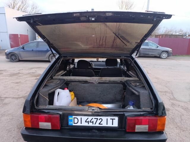 Черный ВАЗ 21099, объемом двигателя 1.5 л и пробегом 200 тыс. км за 800 $, фото 1 на Automoto.ua