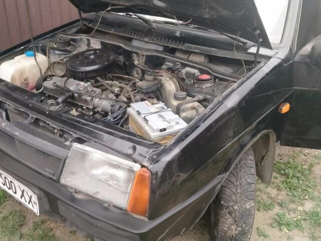 Чорний ВАЗ 21099, об'ємом двигуна 1.5 л та пробігом 200 тис. км за 1200 $, фото 7 на Automoto.ua