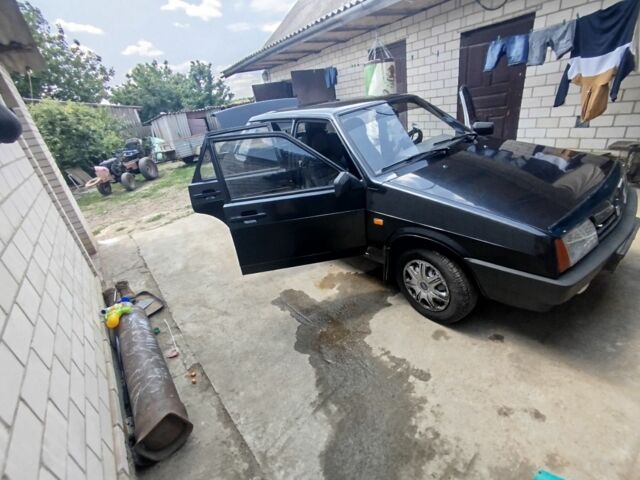 Чорний ВАЗ 21099, об'ємом двигуна 1.6 л та пробігом 2 тис. км за 1889 $, фото 4 на Automoto.ua