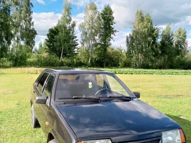 Черный ВАЗ 21099, объемом двигателя 1.5 л и пробегом 1 тыс. км за 1450 $, фото 1 на Automoto.ua