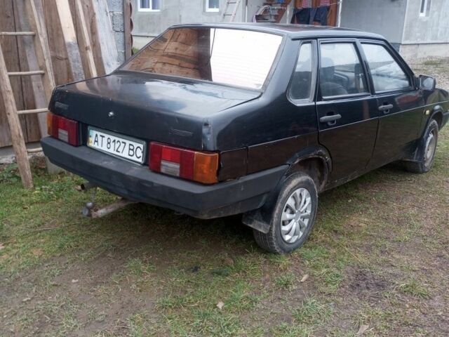 Чорний ВАЗ 21099, об'ємом двигуна 1 л та пробігом 350 тис. км за 831 $, фото 3 на Automoto.ua
