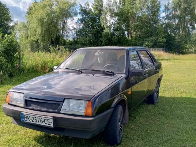 Черный ВАЗ 21099, объемом двигателя 1.5 л и пробегом 1 тыс. км за 1450 $, фото 2 на Automoto.ua