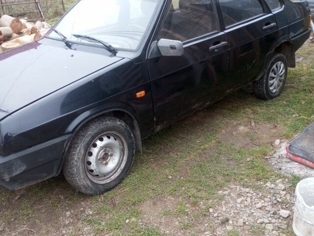Чорний ВАЗ 21099, об'ємом двигуна 1 л та пробігом 350 тис. км за 831 $, фото 2 на Automoto.ua