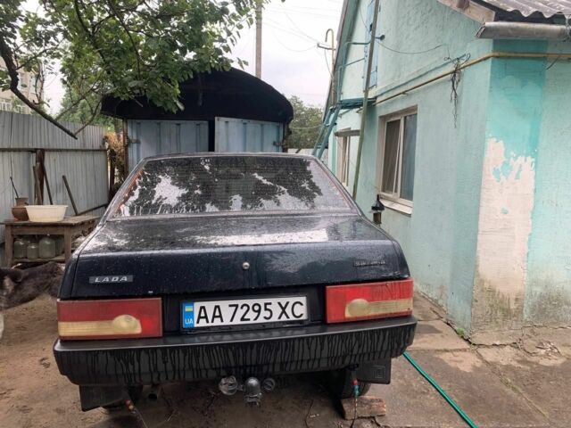 Черный ВАЗ 21099, объемом двигателя 1.6 л и пробегом 160 тыс. км за 1201 $, фото 5 на Automoto.ua