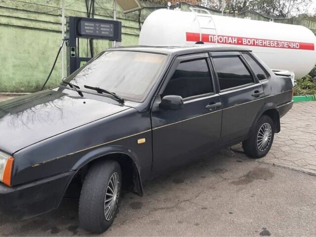 Черный ВАЗ 21099, объемом двигателя 1.5 л и пробегом 999 тыс. км за 850 $, фото 16 на Automoto.ua