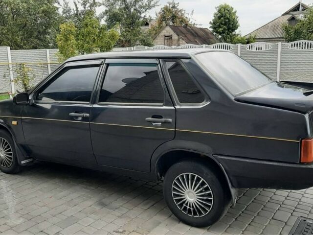 Черный ВАЗ 21099, объемом двигателя 1.5 л и пробегом 999 тыс. км за 850 $, фото 1 на Automoto.ua