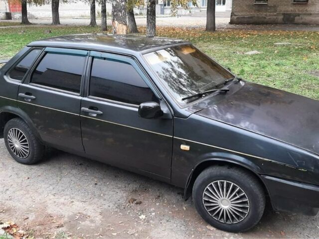 Черный ВАЗ 21099, объемом двигателя 1.5 л и пробегом 999 тыс. км за 850 $, фото 4 на Automoto.ua