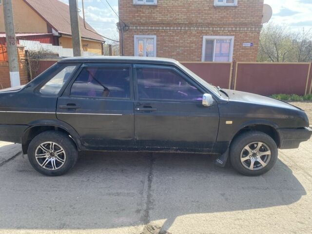 Черный ВАЗ 21099, объемом двигателя 0 л и пробегом 1000 тыс. км за 900 $, фото 1 на Automoto.ua