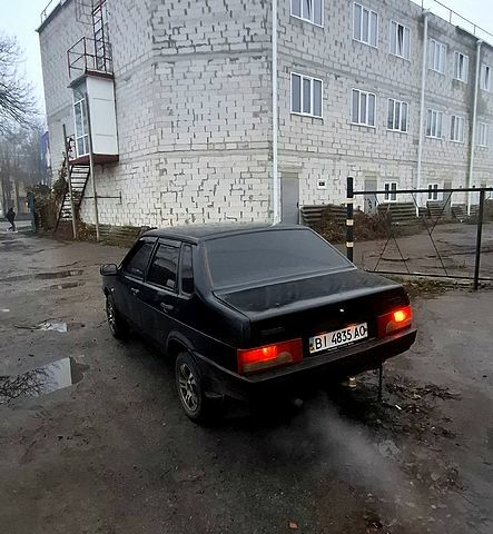 Черный ВАЗ 21099, объемом двигателя 1.5 л и пробегом 200 тыс. км за 950 $, фото 3 на Automoto.ua