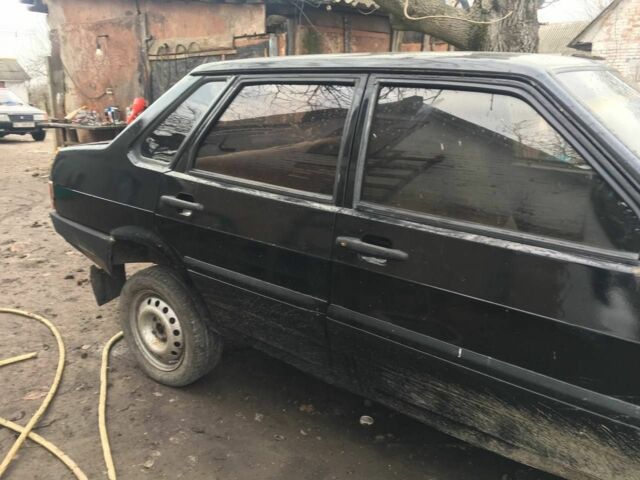 Чорний ВАЗ 21099, об'ємом двигуна 6 л та пробігом 100 тис. км за 800 $, фото 2 на Automoto.ua