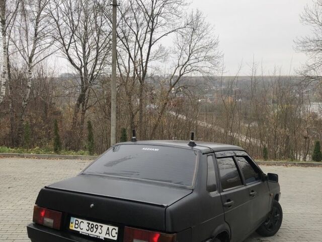 Черный ВАЗ 21099, объемом двигателя 1.5 л и пробегом 90 тыс. км за 1300 $, фото 1 на Automoto.ua