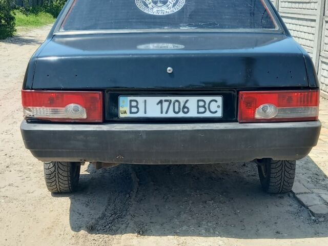 Черный ВАЗ 21099, объемом двигателя 1.5 л и пробегом 3 тыс. км за 650 $, фото 6 на Automoto.ua